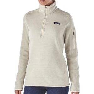 Patagonia Better Sweater Quarter Zip in Cream